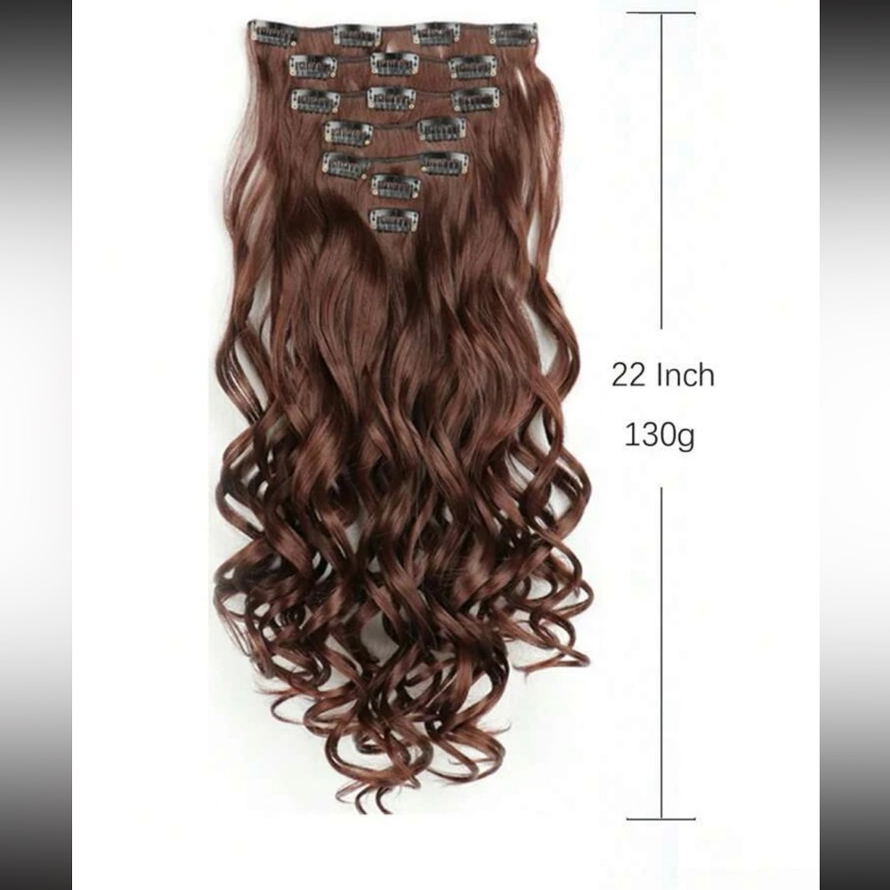 Clip In Hair Extensions ❤️ - Picture 2 of 3